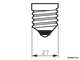 Philips Classic 28w R39 45° 230v E14