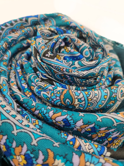 Павловопосадский платок В ожидании праздника 1895-12