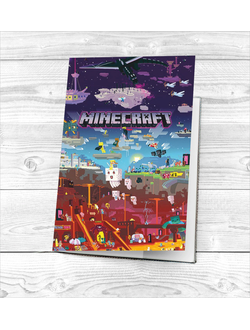 Обложка на паспорт Minecraft № 10