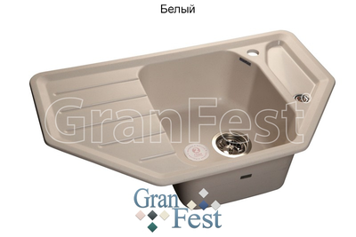 Керамическая мойка GRANFEST GF-C800E