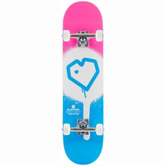 Купить скейтборд Blueprint Spray Heart (Blue/Pink) в Иркутске
