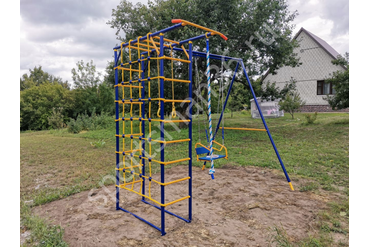 Уличный ДСК Веселый непоседа Модель №3 с качелями на цепях