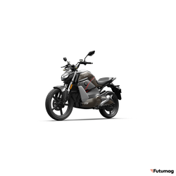 Электромотоцикл Super Soco TC Street Hunter White Siberia Серый