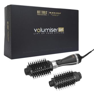 Фен-щетка HOT TOOLS Black Gold Volumiser Set.