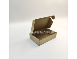 Коробка с откидной крышкой 120*85*30 мм БУРЫЙ