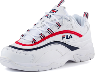 Кроссовки FILA RAY Бело-красно-синие женские (36-41)