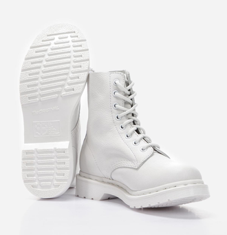 Dr martens velcro white top