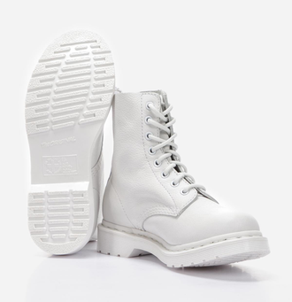 Ботинки Dr. Martens 1460 Pascal Virginia Mono Optical белые мужские