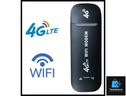 Модем роутер 4G LTE / USB модем, с раздачей интернета на любые устройства, 150Мбит