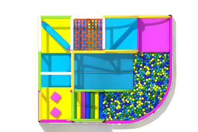 Игровой лабиринт «Краски»