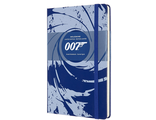 Записная книжка "James Bond" (в линейку) large, синий