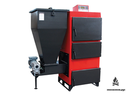 Стальной твердотопливный котел с автоматической загрузкой VLK PRK‑25