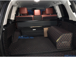 3D коврики эко кожа в салон Lexus LX570, LX450D из экокожи