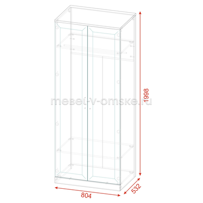 Шкаф Босфор платяной