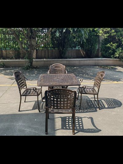 Комплект мебели из литого алюминия Rossi