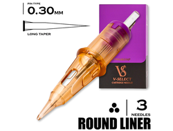 3 RLLT/0.30 - Round Liner Long Taper "V-Select PMU"