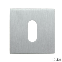 Накладка под ключ буратино на квадратном основании Fratelli Cattini KEY 8-CS матовый хром 2 шт.