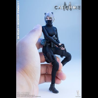 Девушка-ассасин - Коллекционная ФИГУРКА 1/12 Palm Treasure Series — Female Assassin "Catch Me” (VCF-3002) - VERYCOOL