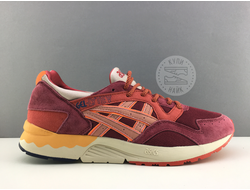 Asics GEL LYTE V Красные с оранжевым (36-45) Арт. 024МF