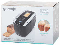 Хлебопечка Gorenje Bm1210bk