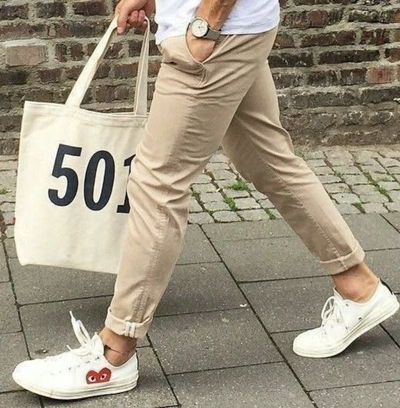 С чем носить конверс ком де гарсон 150207C Converse Comme des Garcons