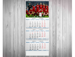 Календарь квартальный Ливерпуль, Liverpool FC №5