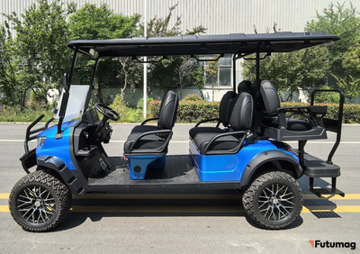 Гольфкар GreenCamel Сонора A42L (4+2, 4kW AC, R14 литые) LUX lifted