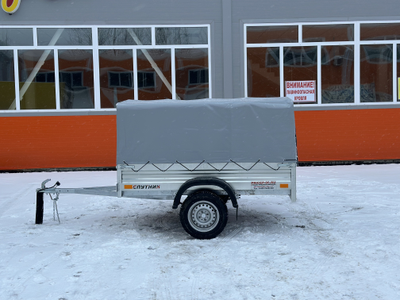 Прицеп «Спутник Expert» (2000х1300х480) увеличенный борт, оцинкованная рама, без подрамника ХИТ ПРОДАЖ!!!