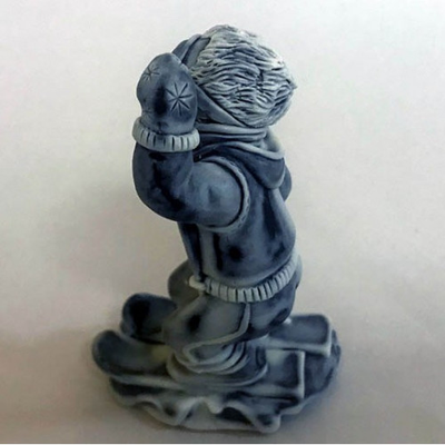 Горнолыжник,  литьевой мрамор.ОПТ