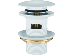 HB67-8 Донный клапан с переливом, белый [96 562]