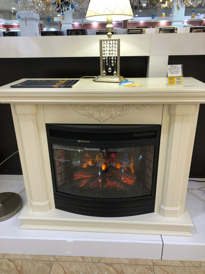 Каминокомплект Джениус с очагом Panoramic 25