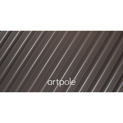 Гипсовая панель ZIGZAG platinum артикул М-0069-pl