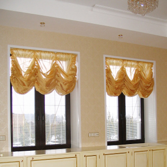 Австрийские шторы