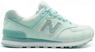 New Balance 574 Мятные с голубым женские (37-40) Арт. 222M-A