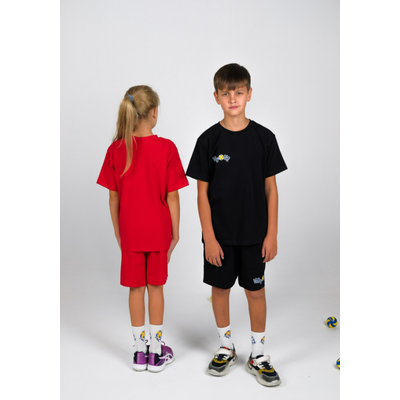 ТРЕНИРОВОЧНЫЙ КОСТЮМ VOLLEYLIFE КРАСНЫЙ детский (120-150 см)