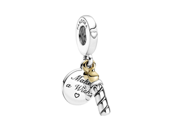 Серебряная подвеска-шарм ''Свеча на день рождения'' Pandora 799328C00