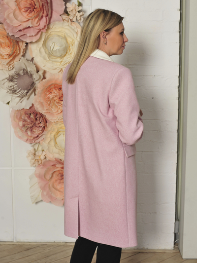Пальто 509-0323 розовый