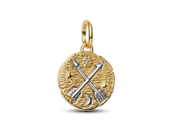 Шарм-медальон Пандора Пересекающиеся стрелы Артикул: 764081C01