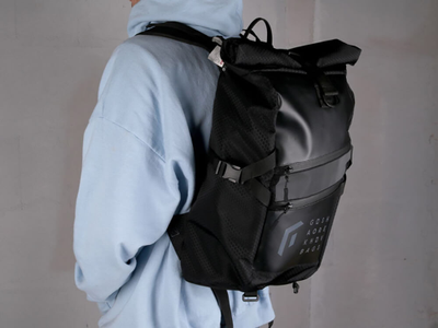 Рюкзак GO Technic Rolltop Expert M Black