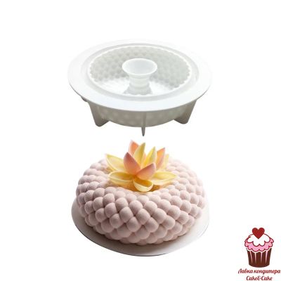 Форма для муссовых десертов СНЕЖНАЯ ГОРА, силикон, Китай