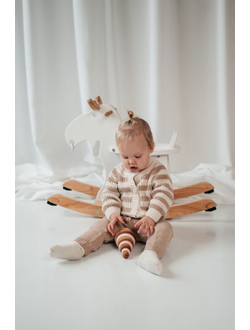 Кардиган молочный/бежевый