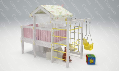 ИГРОВОЙ КОМПЛЕКС - КРОВАТЬ САВУШКА BABY - 6
