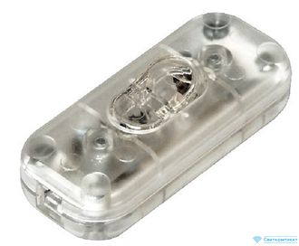 Выключатель для светильников проходной прозрачный