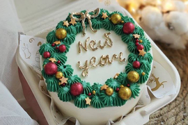 Бенто торт "New year"