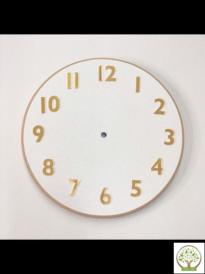 Арабские цифры в стиле Light 2.5 см/золото