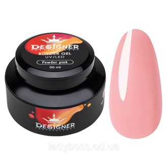 ГЕЛЬ МОДЕЛИРУЮЩИЙ DESIGNER (POWDER PINK) ПУДРОВО-РОЗОВЫЙ/ 50МЛ-------BULDER GEL (ROZ PUDRAT) 50 ML