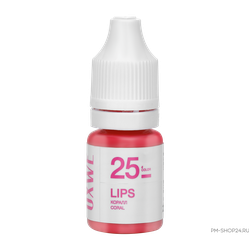 OXWE - Коралл №25 профессиональный пигмент для перманентного макияжа губ