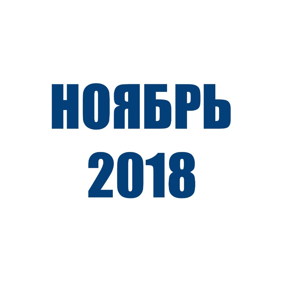 Отгрузки ТД Орион (Ноябрь 2018)