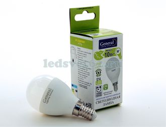 Лампа LED G45 10w E14 General
