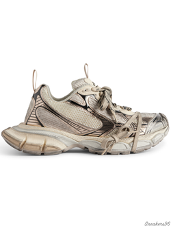 BALENCIAGA 3-XL WHITE/Beige/Polyurethane Женские  (36-40)